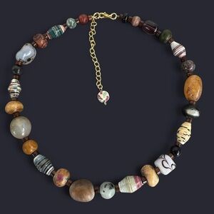 Boho Mixed Bead Necklace